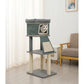 Modern Sisal Cat Tree House Three Level